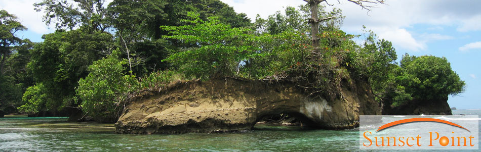One of the many gorgeous islands within minutes of Sunset Point.
