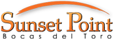 Sunset Point, Bocas Logo.