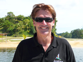 Andy Schweitzer (centre), Sunset Point.