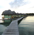 Luxury boutigue hotel on the sea.