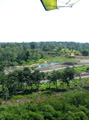 Panama real estate from the air.