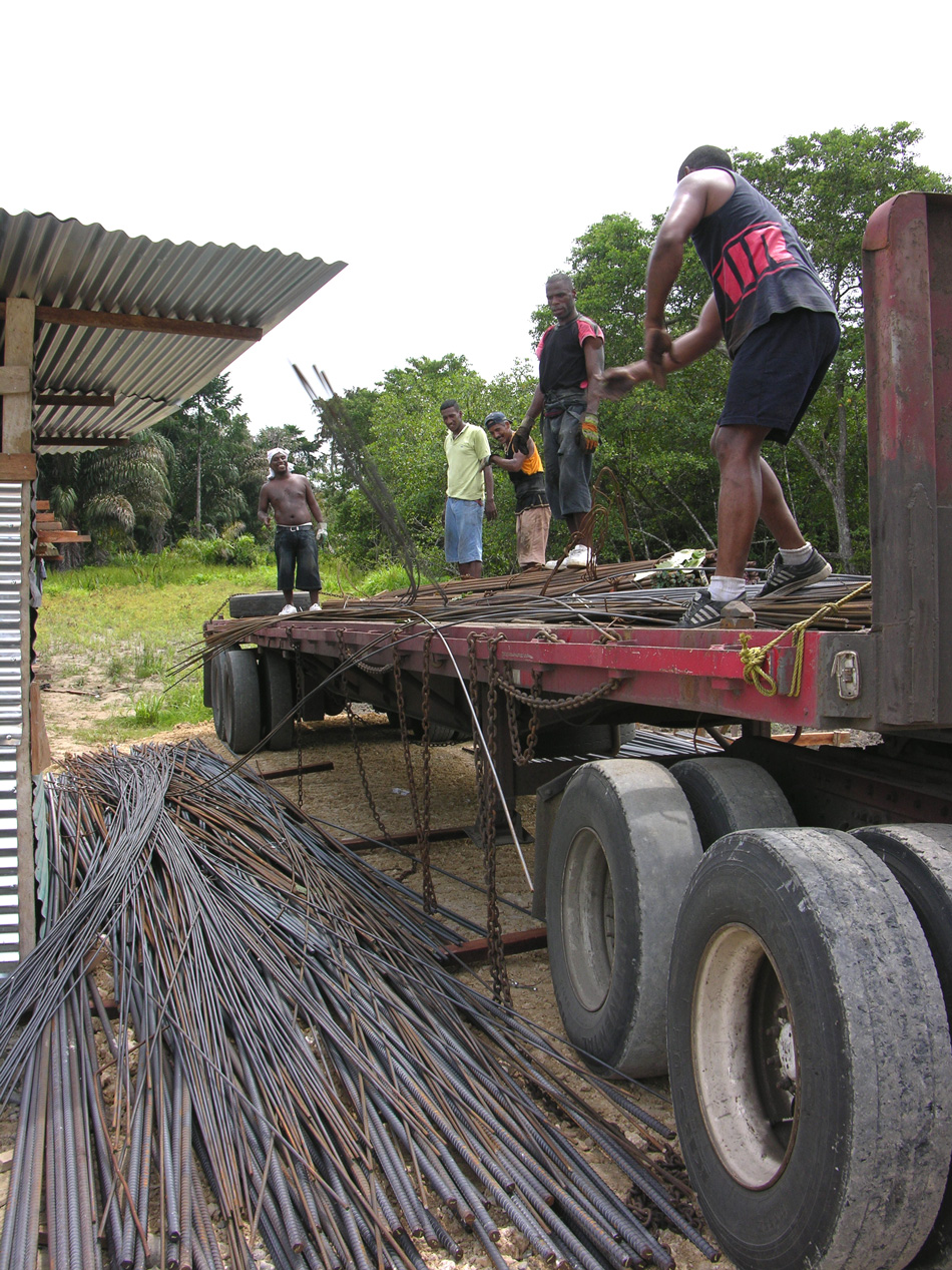 Steel reinforcment: Bocas del Toro.