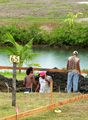 Sunset Point, Bocas; building homes.
