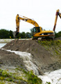 October 2008: Completing the second canal.