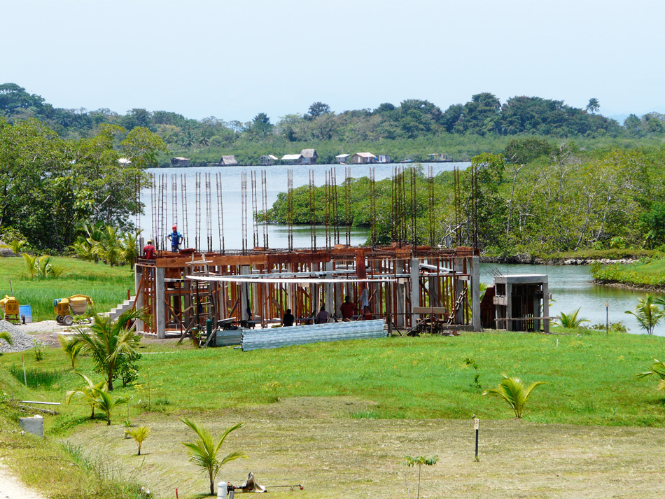 Lot 65, ground floor construction.