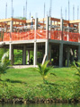 Detailed view of construction.