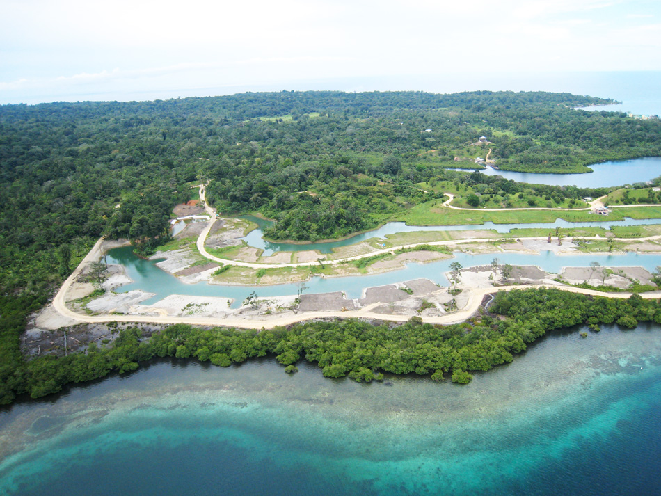 Close up of Sunset Point.