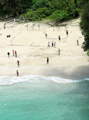 TV series: Survivor set being prepared.
