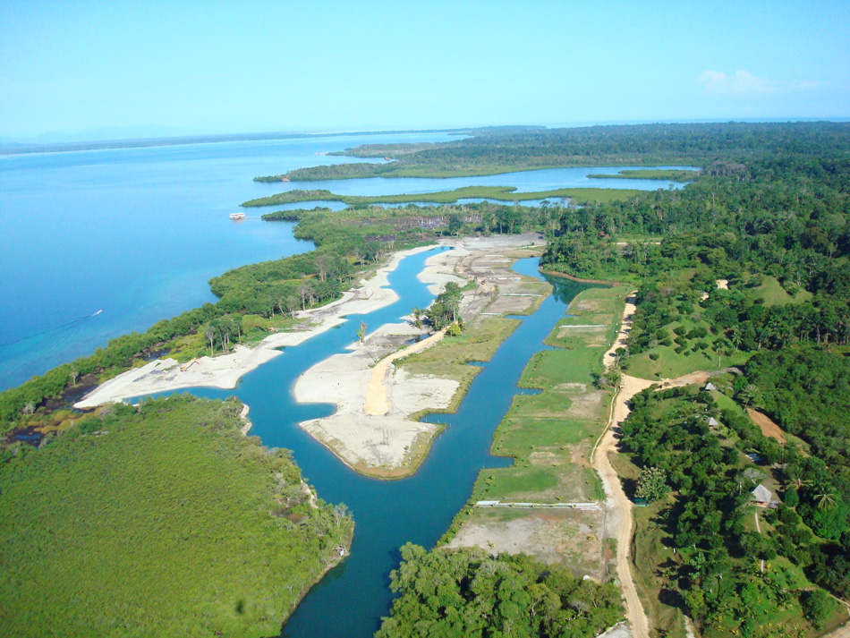 Bocas del Toro ocean real estate.